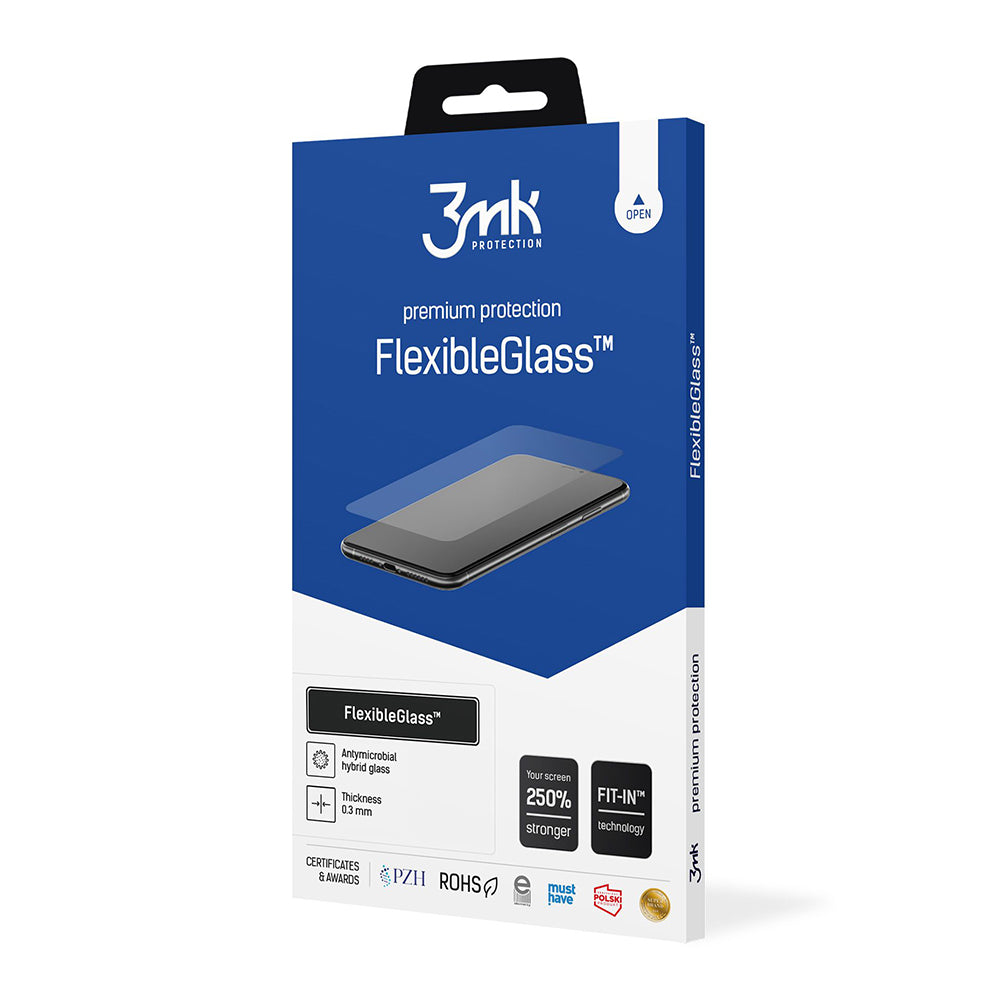 3MK FlexibleGlass Screen Protector for Apple iPhone 16 Pro, Flexible Glass, Full Glue
