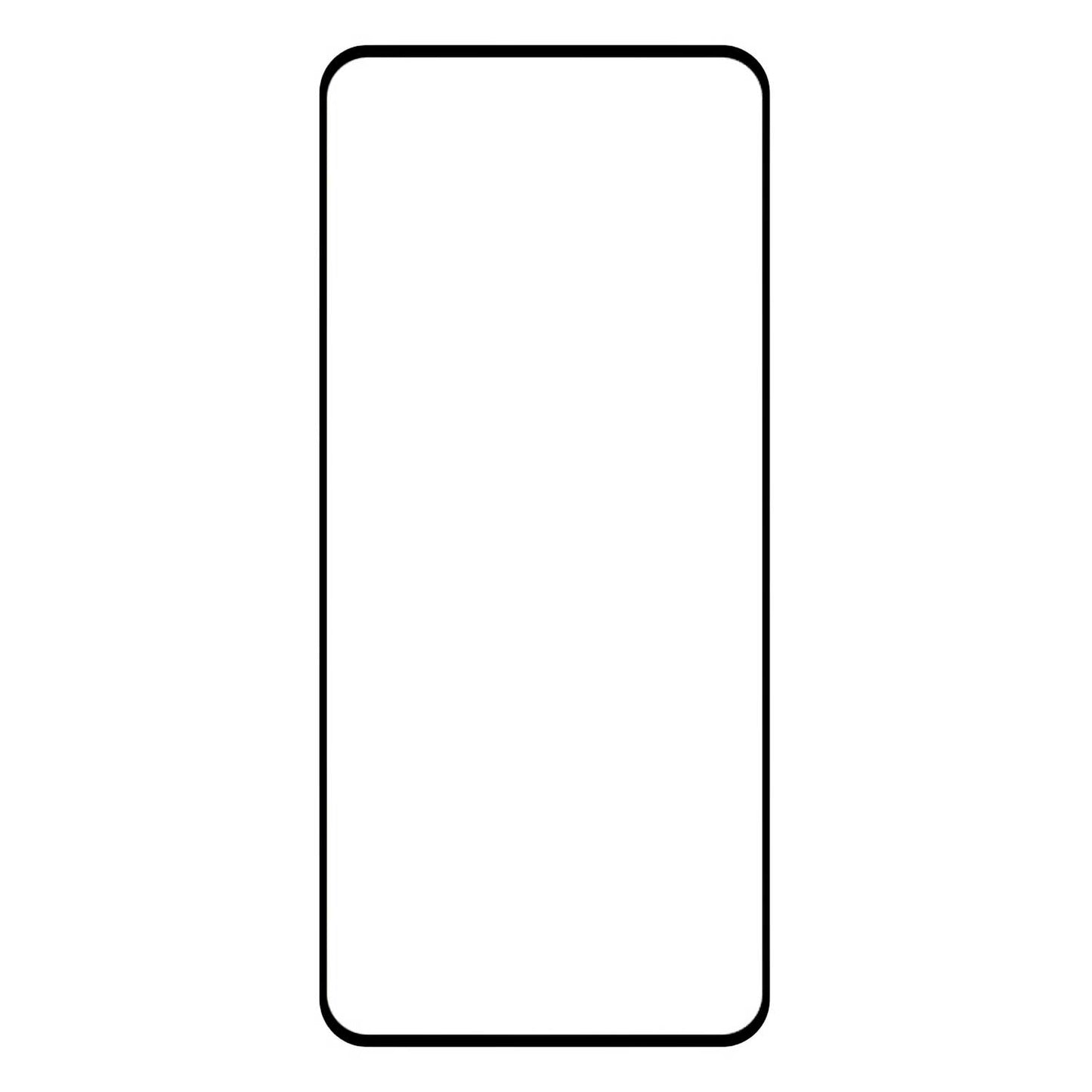 Blue Shield Screen Protector for Motorola Edge 40 Neo, Tempered Glass, Edge Glue, Case Friendly, Black