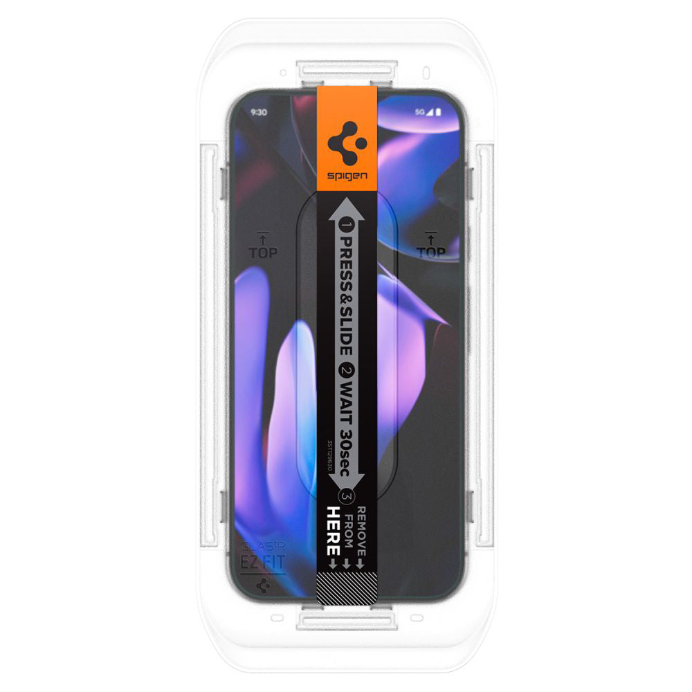 Spigen GlastR EZ FIT Privacy Screen Protector for Google Pixel 9 Pro XL, Tempered Glass, Full Glue, Set of 2 pieces AGL09313