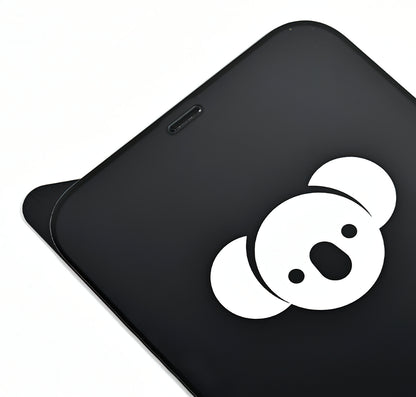 Privacy Bear Screen Protector for Apple iPhone 17 Pro Max, Tempered Glass, Full Glue