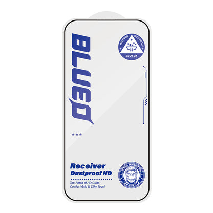 Blueo Anti-Dust HD Screen Protector Film for Apple iPhone 11 Pro Max / XS Max, Tempered Glass, Full Glue, Black