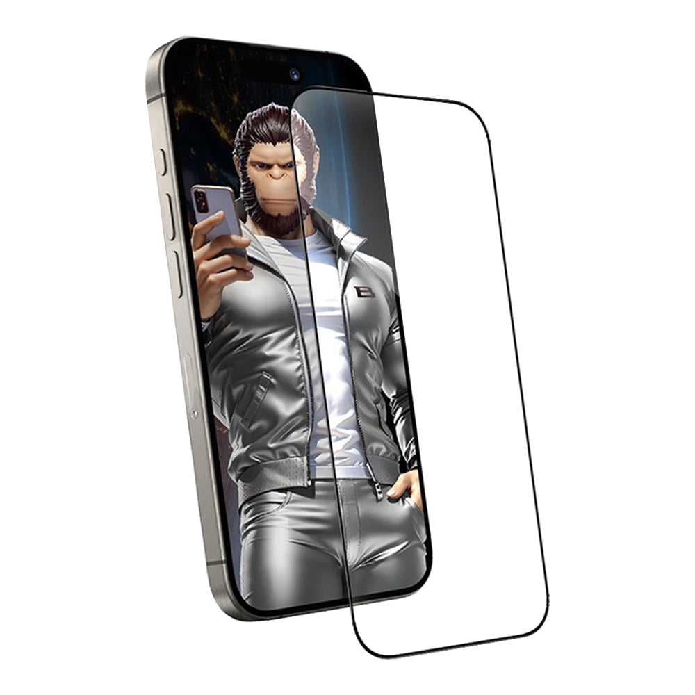 Blueo Anti-Static HD Screen Protector Film for Apple iPhone 11 Pro / XS / X, Tempered Glass, Full Glue, Black