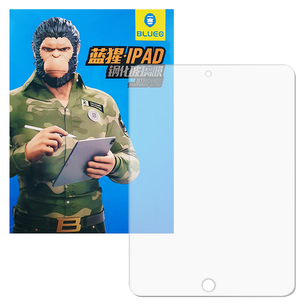 Blueo HD Screen Protector Film for Apple iPad 9.7 (2017), Tempered Glass, Full Glue