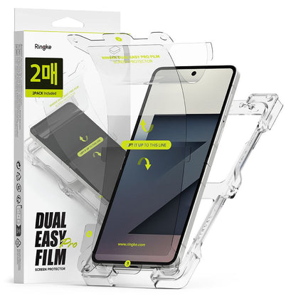 Ringke Dual Easy Pro Interior Screen Protector for Samsung Galaxy Z Flip7 F766, Plastic, Set of 2 Pieces