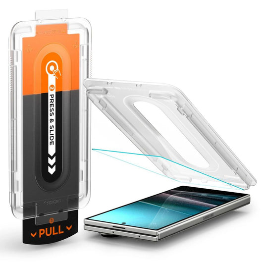 Spigen GlastR EZ FIT Pro HD Exterior Screen Protector for Samsung Galaxy Z Fold7 F966, Tempered Glass, Full Glue AGL09580