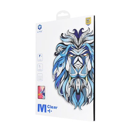 Lito Classic Screen Protector Film for Apple iPad 10.2 (2021) / 10.2 (2020) / 10.2 (2019), Tempered Glass, Full Glue, 2.5D