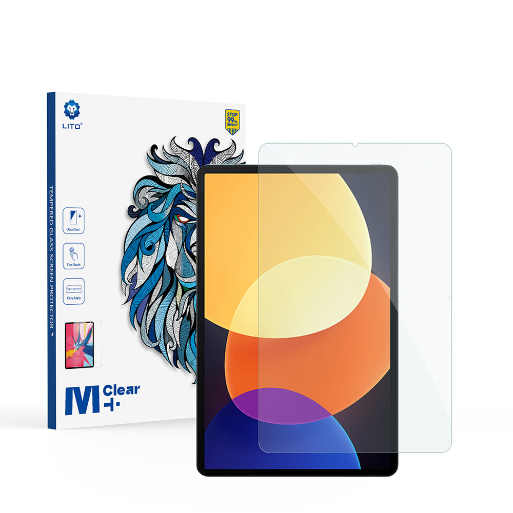 Lito Classic Screen Protector Film for Xiaomi Pad 5 / 5 Pro, Tempered Glass, Full Glue, 2.5D