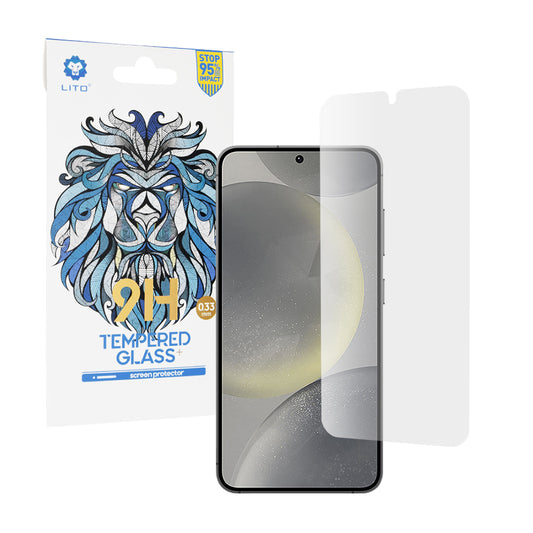 Lito Classic Ultra Thin Screen Protector for Samsung Galaxy S25 S931 / S24 S921, Tempered Glass, Full Glue, 2.5D