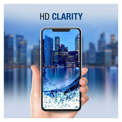 Lito HD Pro Clear Screen Protector for Samsung Galaxy A26 A266, Tempered Glass, Full Glue, Black
