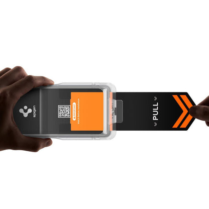 Spigen GlastR EZ FIT Pro HD Privacy Screen Protector for Samsung Galaxy S26 S942, Tempered Glass, Full Glue AGL11098