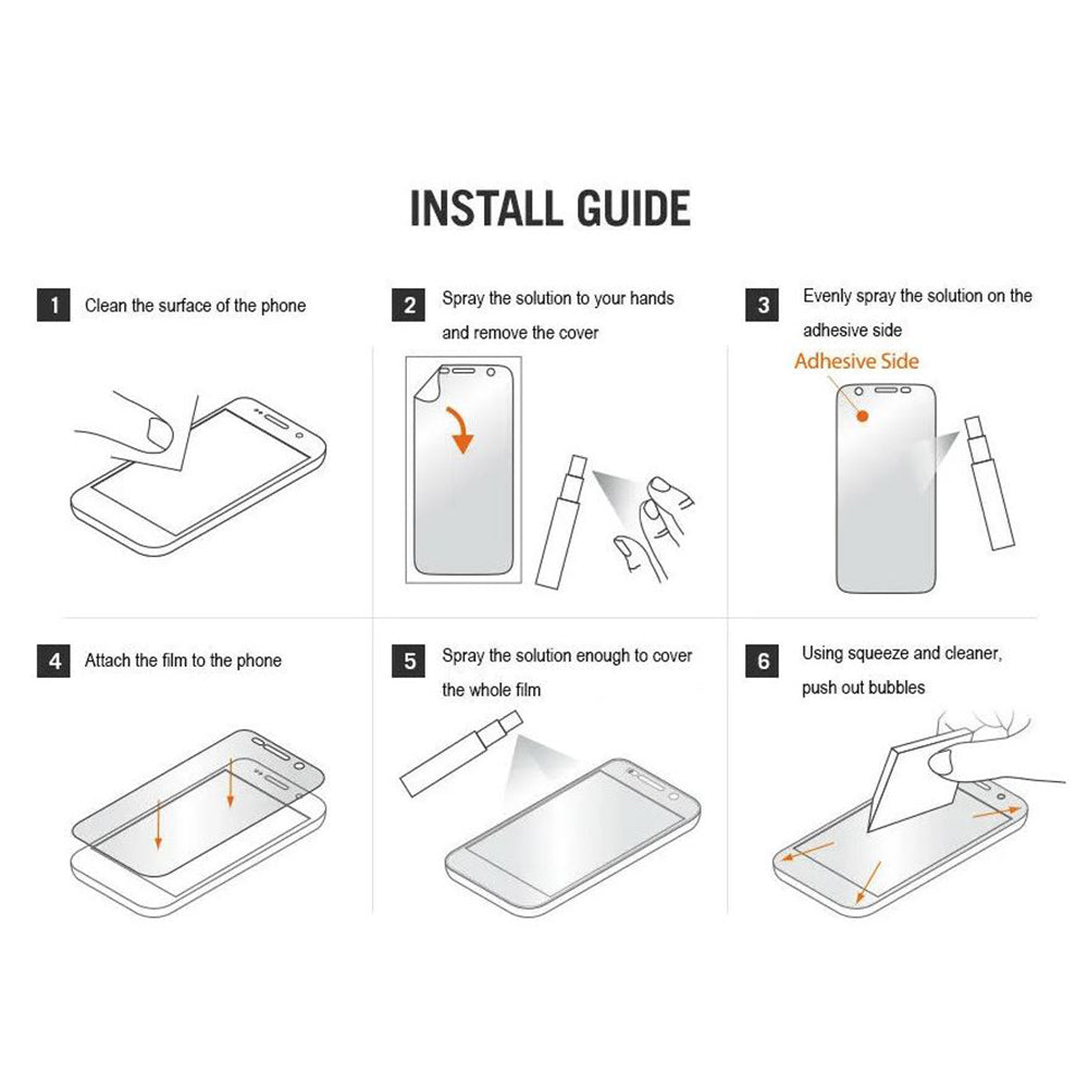 Smart Protection Premium Classic Screen Protector Film for Samsung Galaxy A16 5G A166 / A16 4G A165, Plastic, Set of 2 pieces