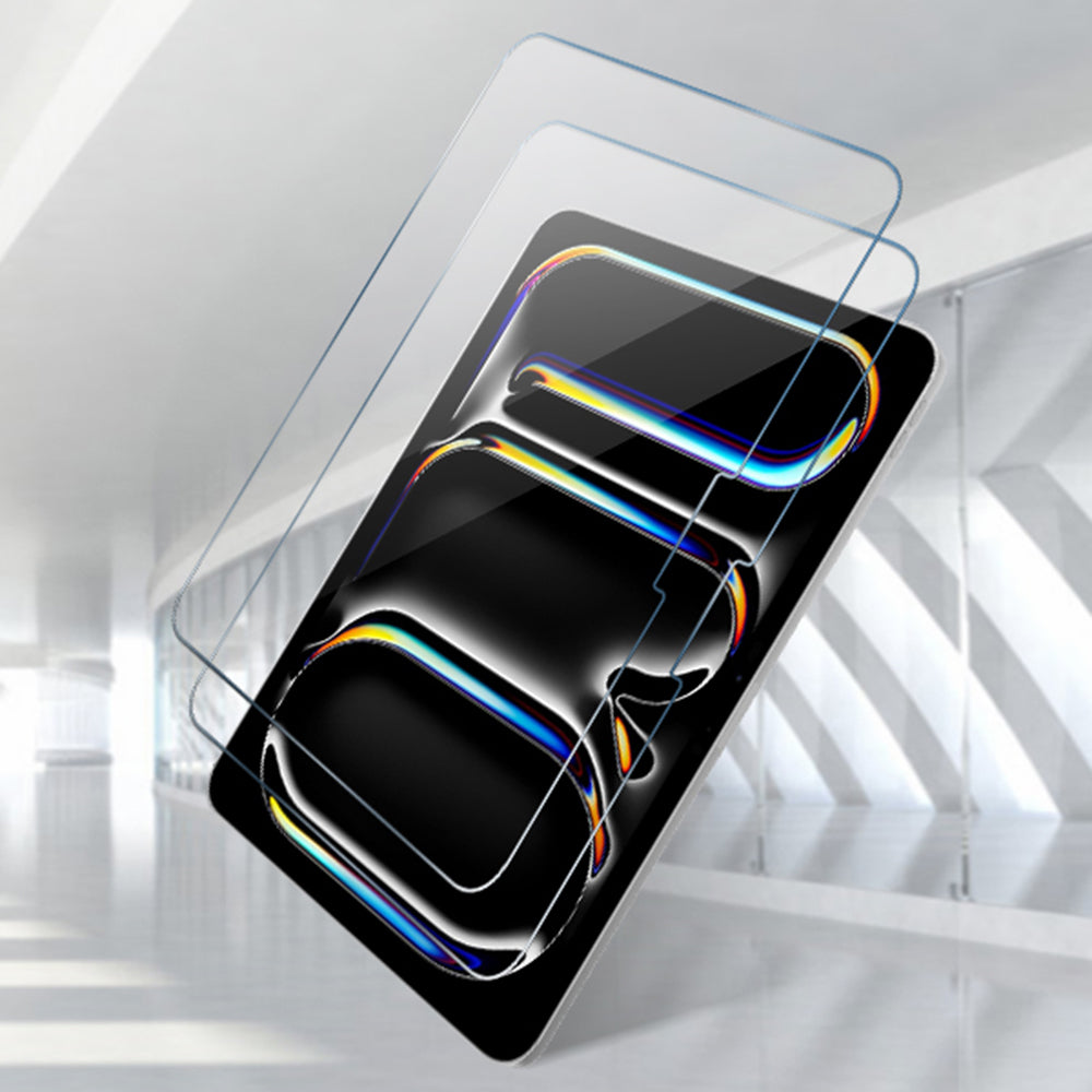 Techsuit ArmorGlass CrystalHD Screen Protector for Samsung Galaxy Tab S11, Tempered Glass, Full Glue, Set of 2 Pieces