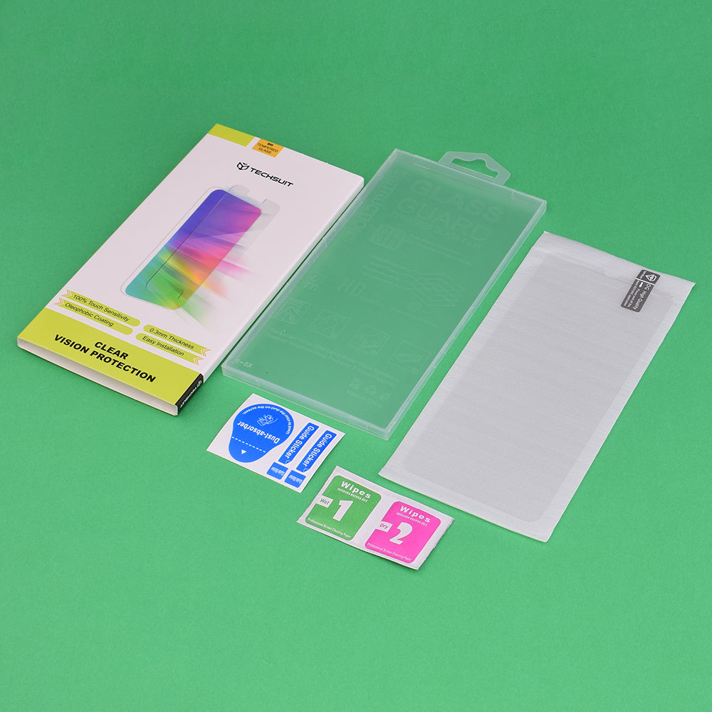 Techsuit Clear Vision Screen Protector for Sony Xperia 1 VII, Tempered Glass, Full Glue