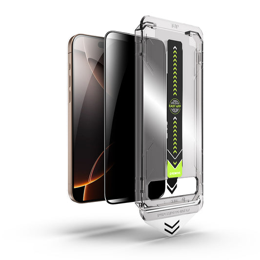 Privacy Screen Protector Techsuit TitanGlass for Apple iPhone 11 Pro Max / XS Max, Tempered Glass, Full Glue