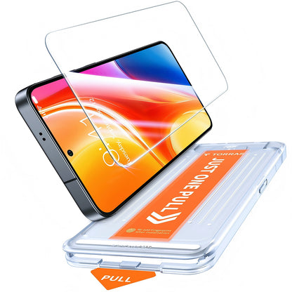Torras GlassGo Install Master Screen Protector for Samsung Galaxy S26 Ultra, Tempered Glass, Full Glue, Transparent