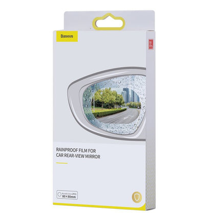 Baseus Anti Rain Mirror Film, 135mm x 95mm, Plastic, Set of 2 pieces SGFY-C02