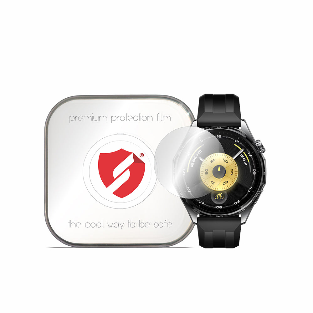 Smart Protection Premium Classic Screen Protector Film for Huawei Watch GT 6 46mm, Set of 4 pieces, Plastic