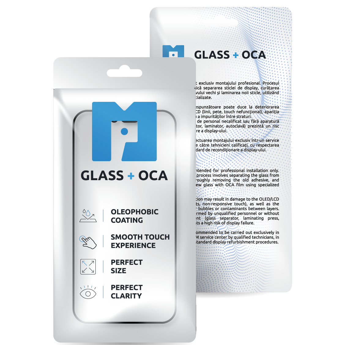 Screen Glass + OCA MP compatible with Samsung Galaxy S23 FE S711, Black