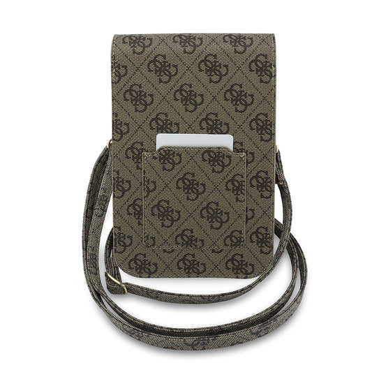 Universal Phone Bag, Guess, Fliptok Triangle 4G, Brown