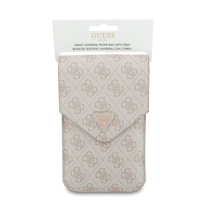 Universal Phone Bag, Guess, Fliptok Triangle 4G, Pink