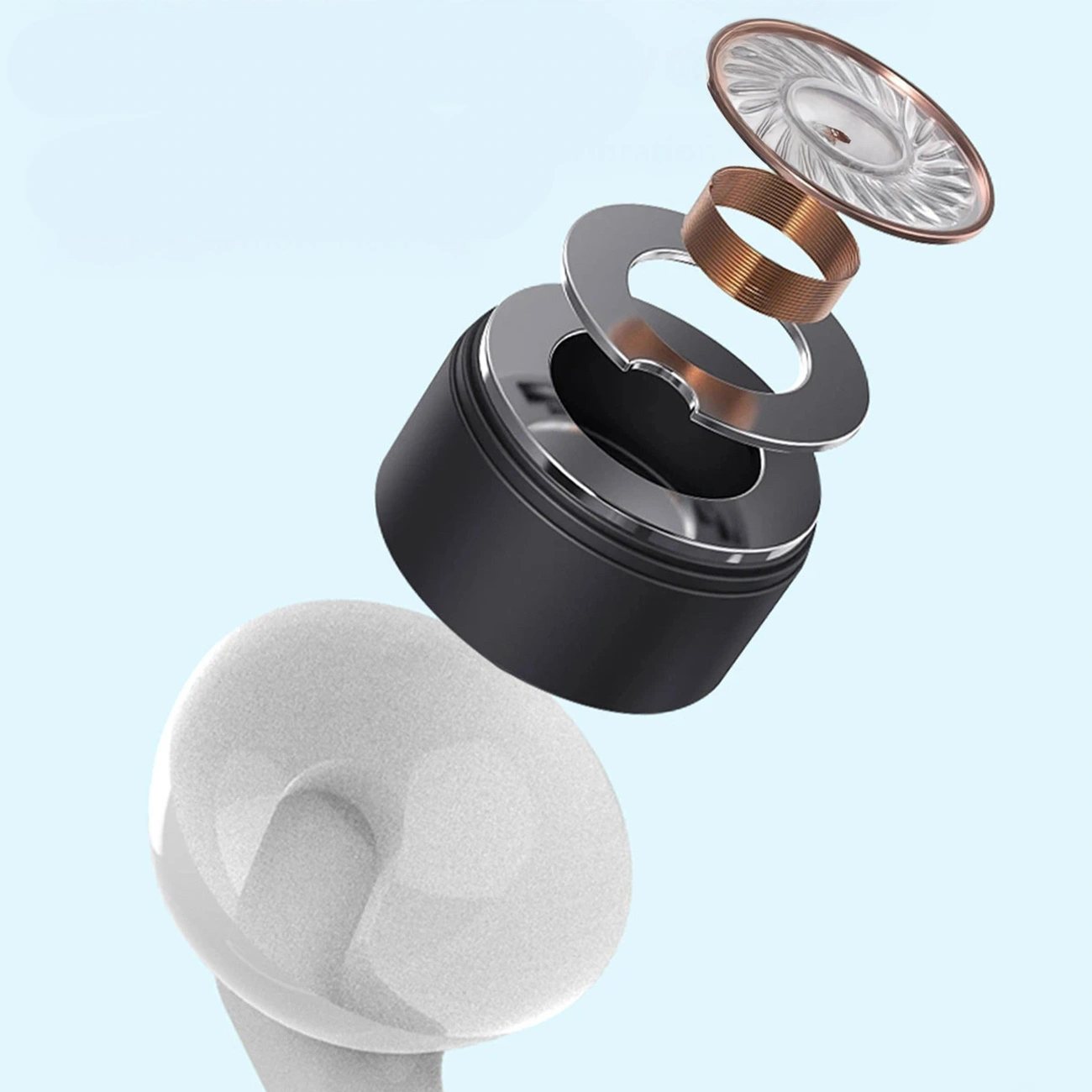 Handsfree 3.5mm Dudao X3, White