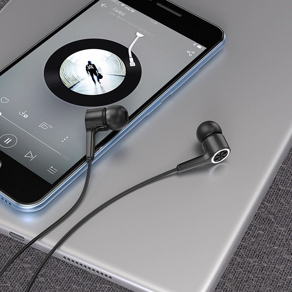 Handsfree 3.5mm HOCO M104, Black