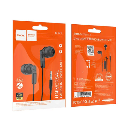 Handsfree 3.5mm HOCO M121, Black