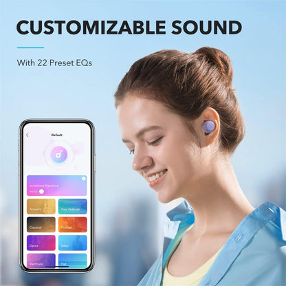 Handsfree Bluetooth Anker SoundCore A25i, TWS, Violet A3948GQ2