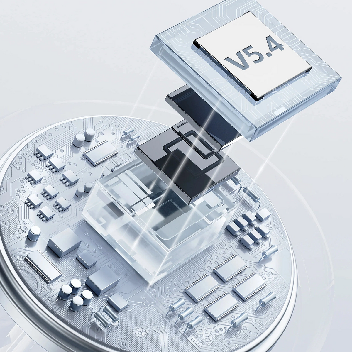 Bluetooth Handsfree Dudao U21, TWS, ANC, White