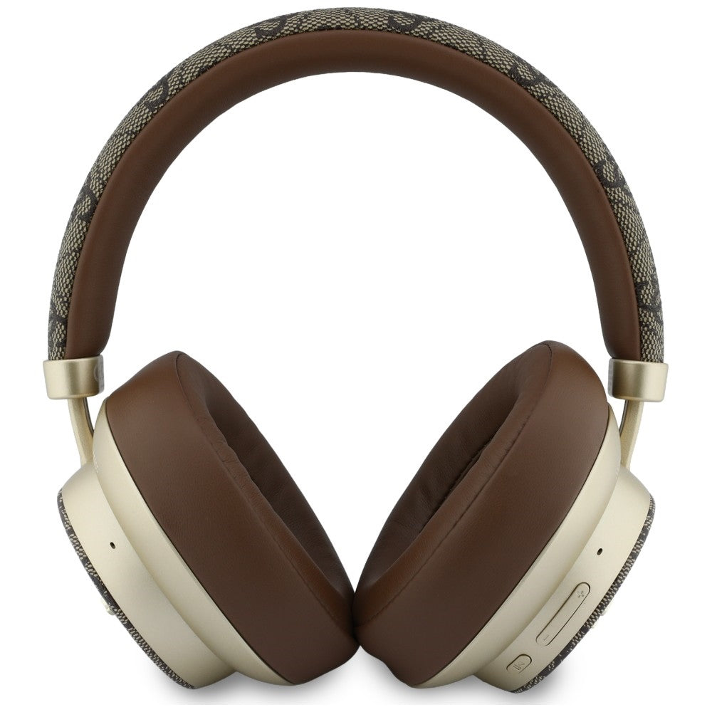Handsfree Bluetooth Guess 4G Gold Script Metal, A2DP, Brown