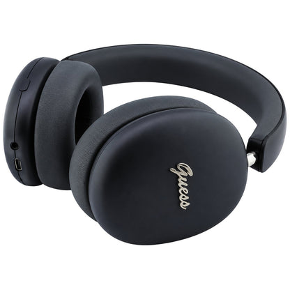 Guess Metal Script Logo Bluetooth Handsfree, A2DP, Black