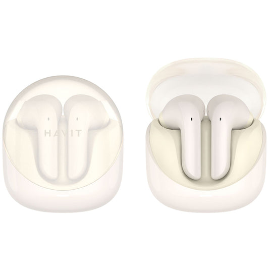 Handsfree Bluetooth HAVIT Modern Buds TW974, TWS, Beige