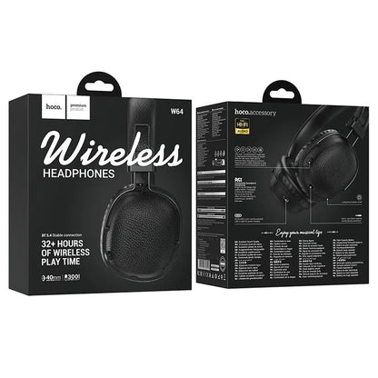 HOCO W64 Bluetooth Handsfree, A2DP, Black