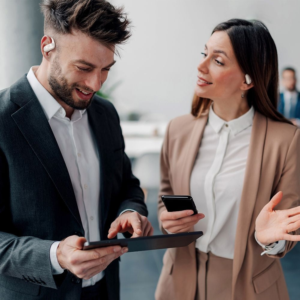 Handsfree Bluetooth McDodo HP-8051 Air O2, TWS, Beige