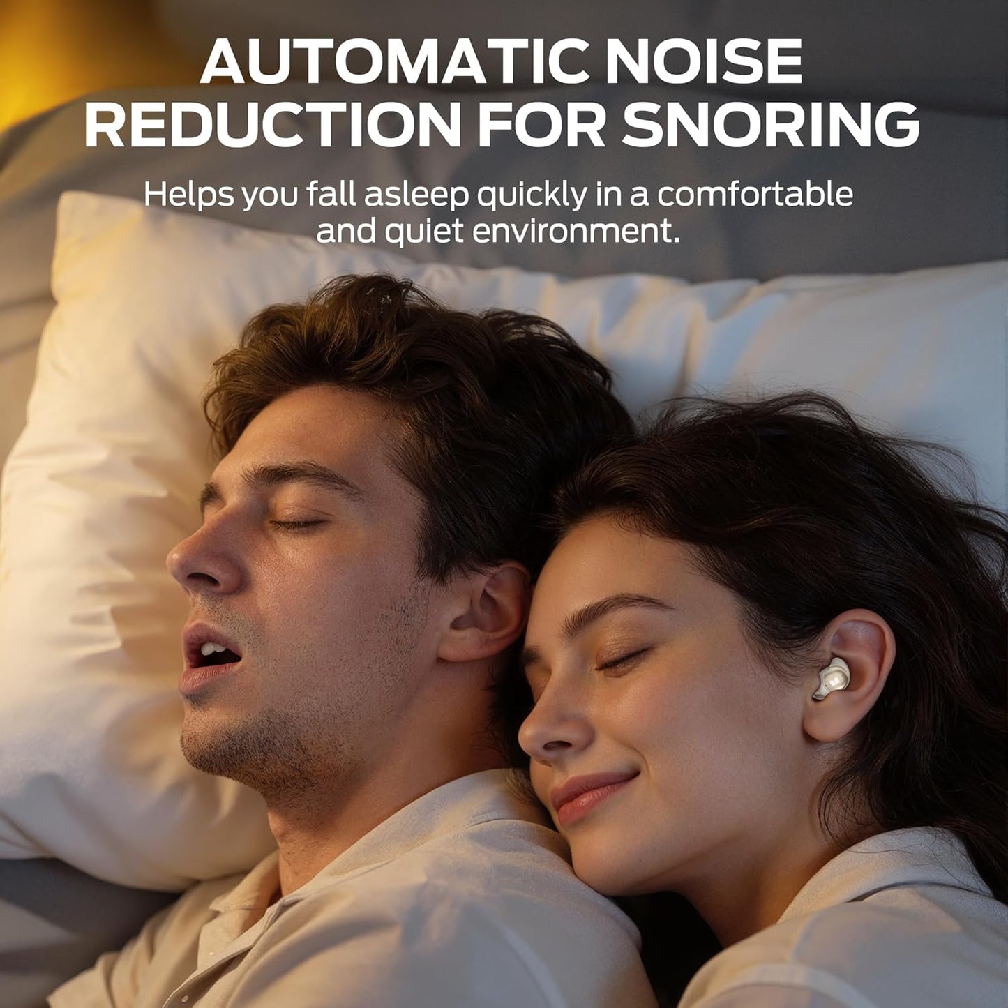 Bluetooth Handsfree Monster Sleep Ear200, TWS, ANC, Gold