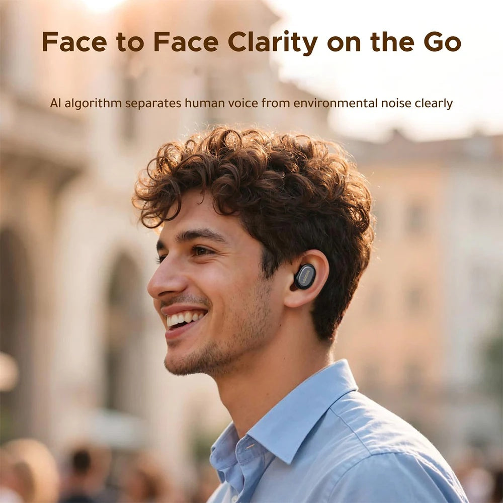 UGREEN Dots Bluetooth Handsfree (75627), TWS, MultiPoint, White