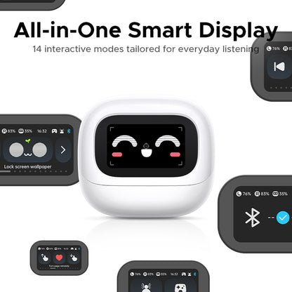 Handsfree Bluetooth UGREEN HiTune H6 Magic WS216 (75288), TWS, ANC, MultiPoint, Gray