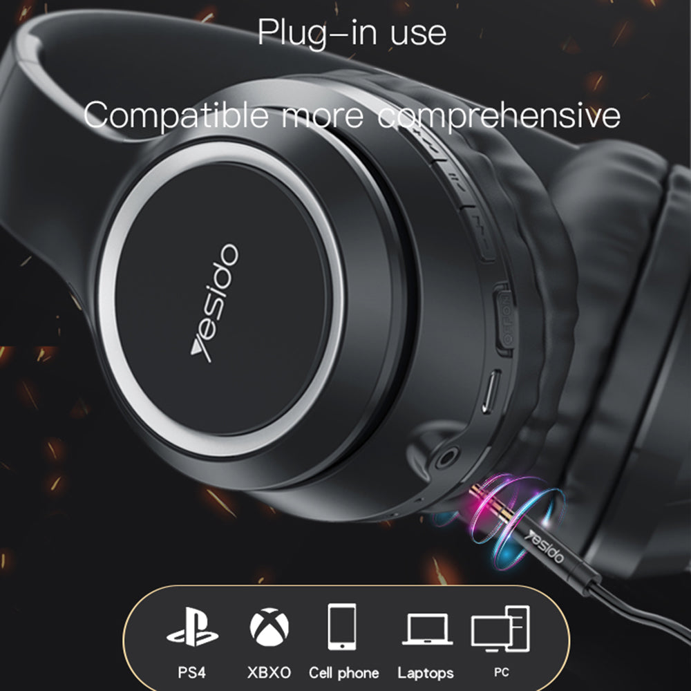 Handsfree Bluetooth Yesido EP03, A2DP, Black