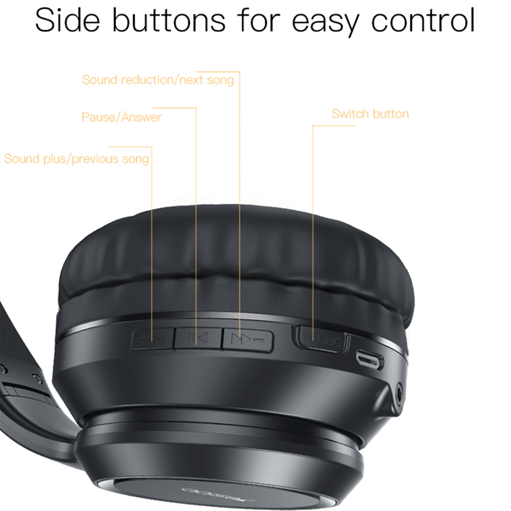 Handsfree Bluetooth Yesido EP03, A2DP, Black