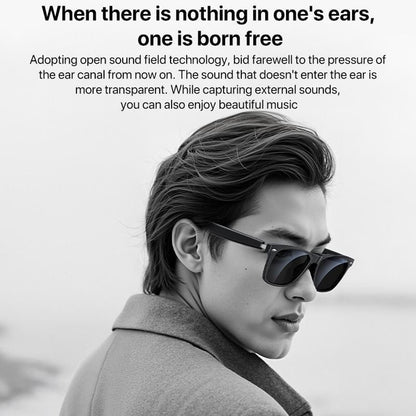 Handsfree Bluetooth Yesido IO35, Unisex Sunglasses Type, A2DP, Black