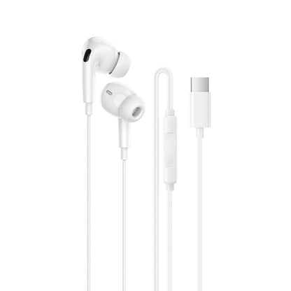 Handsfree USB-C Borofone BM100 Pro Fuente, White