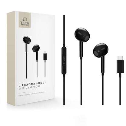 Handsfree USB-C Tech-Protect Ultraboost Core G2, Black