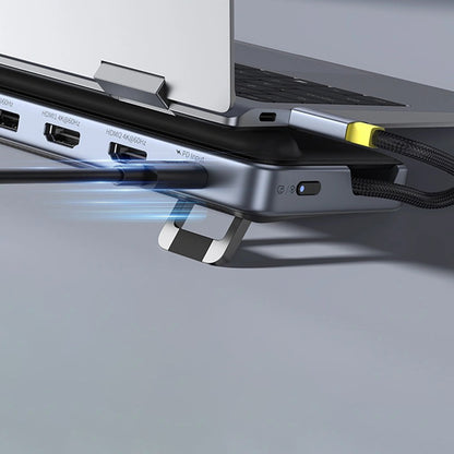 Baseus EliteJoy EH3 USB-C Hub, 12in1, Gray B00051300111-00