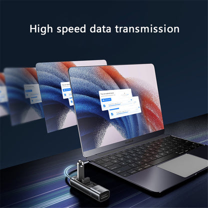 Yesido HB23 USB-C Hub, 5in1, Grey