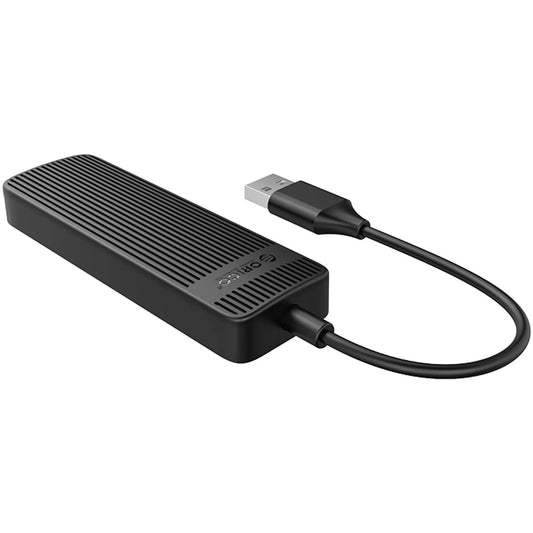 Orico FL02 USB Hub, 4 x USB-A, Black