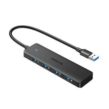 UGREEN CM219 USB Hub (25851), 4 x USB-A 3.0, Black