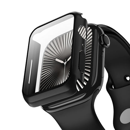 Anank Screen Guard Case for Apple Watch Series 7 45mm, Black