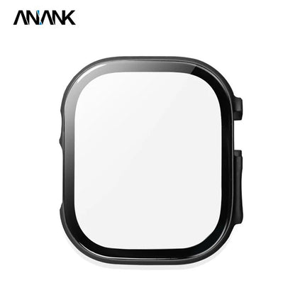 Anank Screen Guard Case for Apple Watch Series 7 45mm, Black