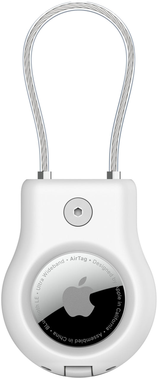 Belkin Wire Cable Case for Apple AirTag, White MSC009btWH