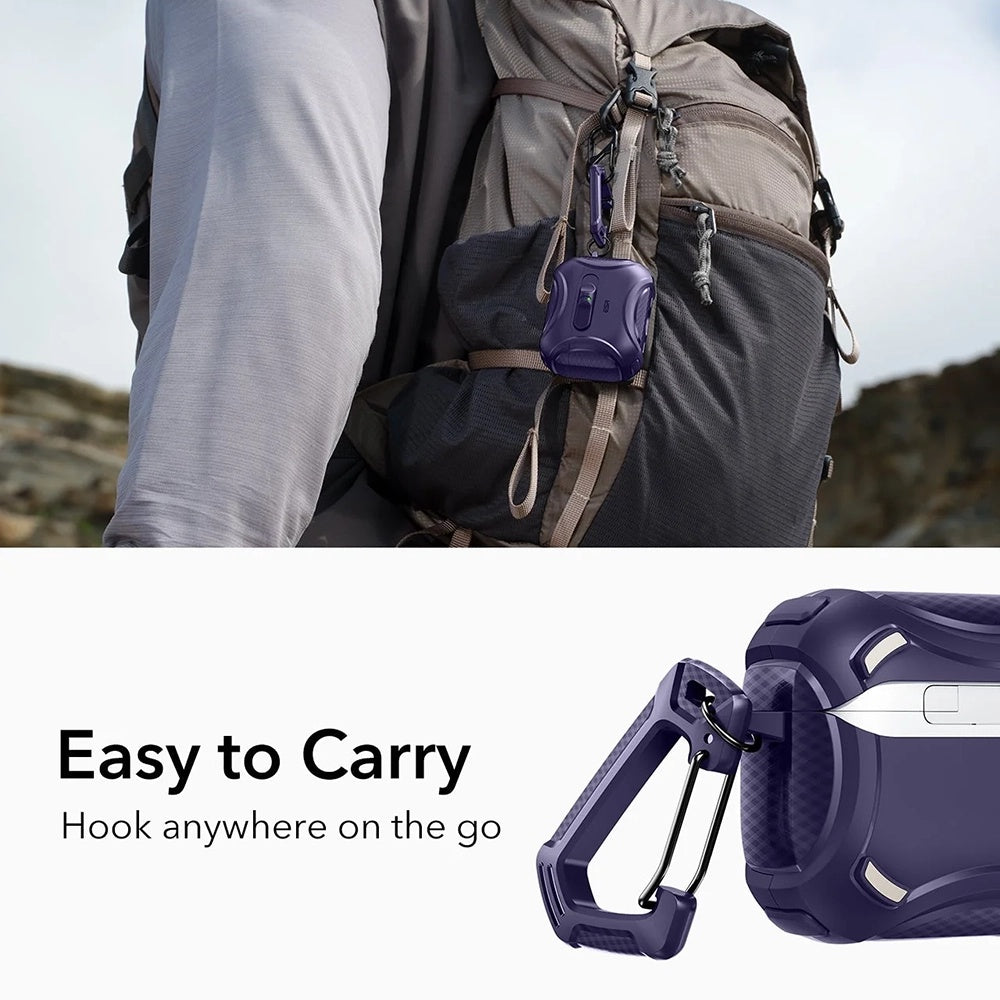 ESR Cyber FlickLock Case for Apple AirPods Pro 3, Purple